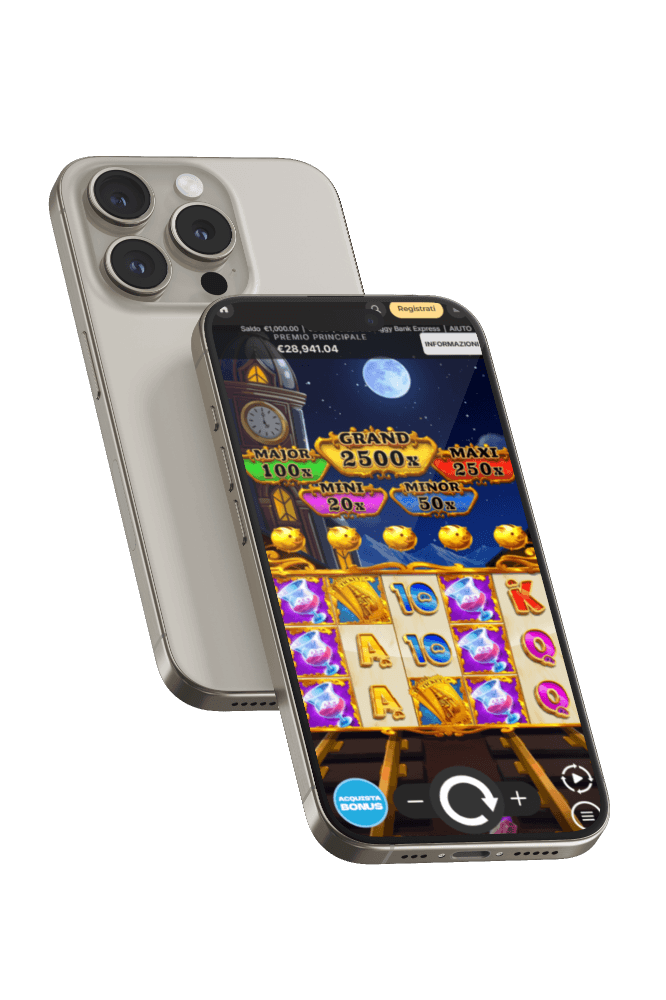 Applicazione mobile VinciSpin Casinò